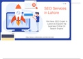 Award winning best SEO Services in Lahore