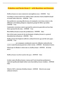 Probation and Parole Exam 3  with Questions and Answers