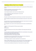 Ambulance Driver Test CA &lpar;A&plus; Graded&rpar;
