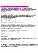 ATI learning system Respiratory Questions and Answers