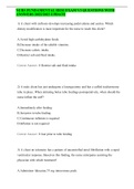 NURS FUNDAMENTAL HESI EXAM V3 QUESTIONS WITH ANSWERS 2022&sol;2023 UPDATE