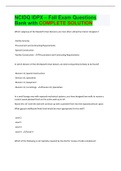 NCIDQ IDPX &ndash; Fall Exam Questions Bank with COMPLETE SOLUTION