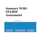Summary NURS FPX4050 Assessment4 1.docx NURS-FPX4050 Final Care Coordination Plan Capella University NURS-FPX 4050