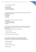 FISDAP Medical 168 Questions with Answers (last page)  Complete test