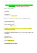 FPC &sol; CFRN - Review Exam - Version B with complete solutions &lpar;LATEST &rpar; 137 Questions with 100&percnt; Correct Answers