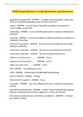 AVID Exam Review 2 with Questions and Answers