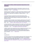 PALS 2023 FINAL EXAM Updated Questions And Answers Compressing the chest about 2 inches Giving 2 ventilations to every 15 compressions A PALS resuscitation team is preparing to defibrillate a child experiencing cardiac arrest&period; For which rhythm&lpar;s&rpar; would th