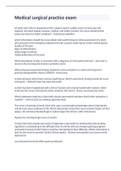 Medical surgical practice exam latest Updates