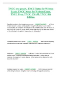 TNCC test prepA, TNCC Notes for Written Exam, TNCC Notes for Written Exam, TNCC Prep, TNCC EXAM, TNCC 8th Edition