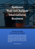 Plan van Aanpak International Business