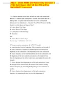 2023 - 2024 HESI OB Maternity Version 1 &lpar;V1&rpar; Exit Exam &lpar;All 55 Qs&rpar; TB w&sol;Pics Included&excl;&excl; Guaranteed  A&plus;&plus;