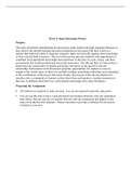 NR 503 Week 4 Open Discussion Forum&semi; Tools Section on the Institute for Healthcare Improvement Website