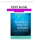 ADVANCED PRACTICE NURSING: ESSENTIALS FOR  ROLE DEVELOPMENT 4TH EDITION BY LUCILLE