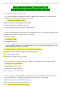 RN COMPREHENSIVE FORM B 2019-180 QUESTIONS and ANSWERS&sol;&sol;UPDATED 2023