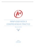 NRNP 6568 WEEK 8  COMPREHENSIVE PRACTICE 2023
