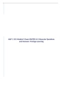 A&P 1 101 Module 2-8 Exam BUNDLE Comprehensive set Portage Learning &lpar;RATED A&plus;&rpar; &vert; 2022&sol;2023