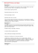 MSN 620 Primary care Quiz Questions and Answers &lpar;100&percnt; Graded&rpar;