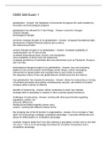 CMIS 526 Exam 1 STUDY GUIDE