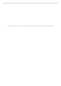 Pharmacology-Physical Assessment & Pathophysiology