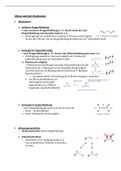 Alkene und ihre Reaktionen; TB1; Chemie für Mediziner