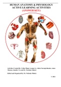 BIOL 2457 Human Anatomy and Physiology Active Learning Activities- University of Texas AL