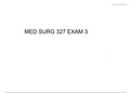 NURS 318 Med Surg Exam 3 Endocrine Renal and Digestive- College of Mount Saint Vincent