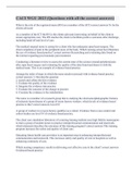 CACI WGU 2023 &lpar;Questions with all the correct answers&rpar;