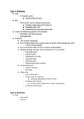 Endocrine notes-DIABETES 