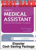 Today's Medical Assistant&colon; Clinical & Administrative Procedures 3rd Edition by Kathy Bonewit-West&comma; Hunt&comma; and Edith &vert; All Chapters 1-51 - TEST BANK 
