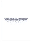 NURS MISC Sepsis Case Study&semi; Urosepsis Jean Kelly age 82&period;Jean Kelly is an 82-year-old woman who has been feeling more fatigued the last three days and has had a fever the last twenty-four hours&period; She reports a painful&comma; burning sensation when she urinates 