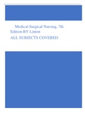  Aspects of Medical-Surgical Nursing Linton 7th Edition&lpar;Questions And Answers&rpar;