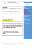 Chamberlain College of Nursing NR503&colon; Population Health&comma; Epidemiology&comma; and Statistical Principles Weekly Introduction&colon; Week 4