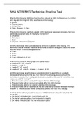 NHA NOW EKG Technician Practice Test