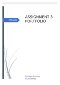 Developmental Assessment Portfolio