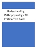 Understanding Pathophysiology 7th Edition Test Bank(Questions And Answers)