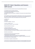 NACE CP 2 Quiz 2 Questions and Answers 100&percnt; Correct