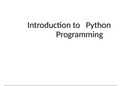 python simple notes