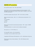 IBHRE ATI practice &vert; 125 Questions with 100&percnt; Correct Answers &vert; Updated & Verified
