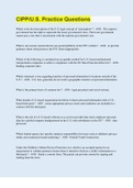 CIPP&sol;U&period;S&period; Practice Questions &vert; 30 Questions with 100&percnt; Correct Answers &vert; Updated & Verified