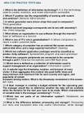 WGU C182 PRACTICE TESTS QUESTIONS AND ANSWERS GRADED A&plus;