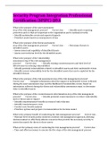 Security Program Integration Professional Certification &lpar;SPIPC&rpar; Q&A