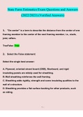 State Farm Estimatics Exam&period; questions verified with 100&percnt; correct answers