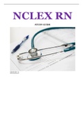 NCLEX RN STUDY GUIDE| 2023| Questions and Answers