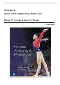Test Bank - Human Anatomy & Physiology, 11th Edition Digital Update (Marieb, 2019), Chapter 1-29 | All Chapters