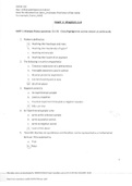 Chamberlain College of Nursing CHEM 120 Exam 1  QUESTIONS AND ANSWERS 100% PASSED 