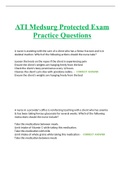 ATI Medsurg Protected Exam Practice Questions