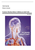 Test Bank - Human Anatomy, 9th Edition (Martini, 2018), Chapter 1-28 | All Chapters