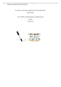 Unit 6 Investigative project  Assignment 1-Chromatography  project proposal,  all criteria