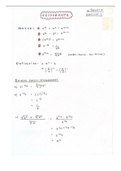 Algebra Opsommings Gr 11 en 12