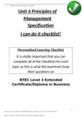 BTEC Level 3 Extended Certificate/Diploma in Business